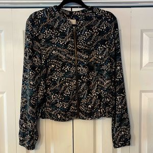 LOFT Zip-Up bomber jacket